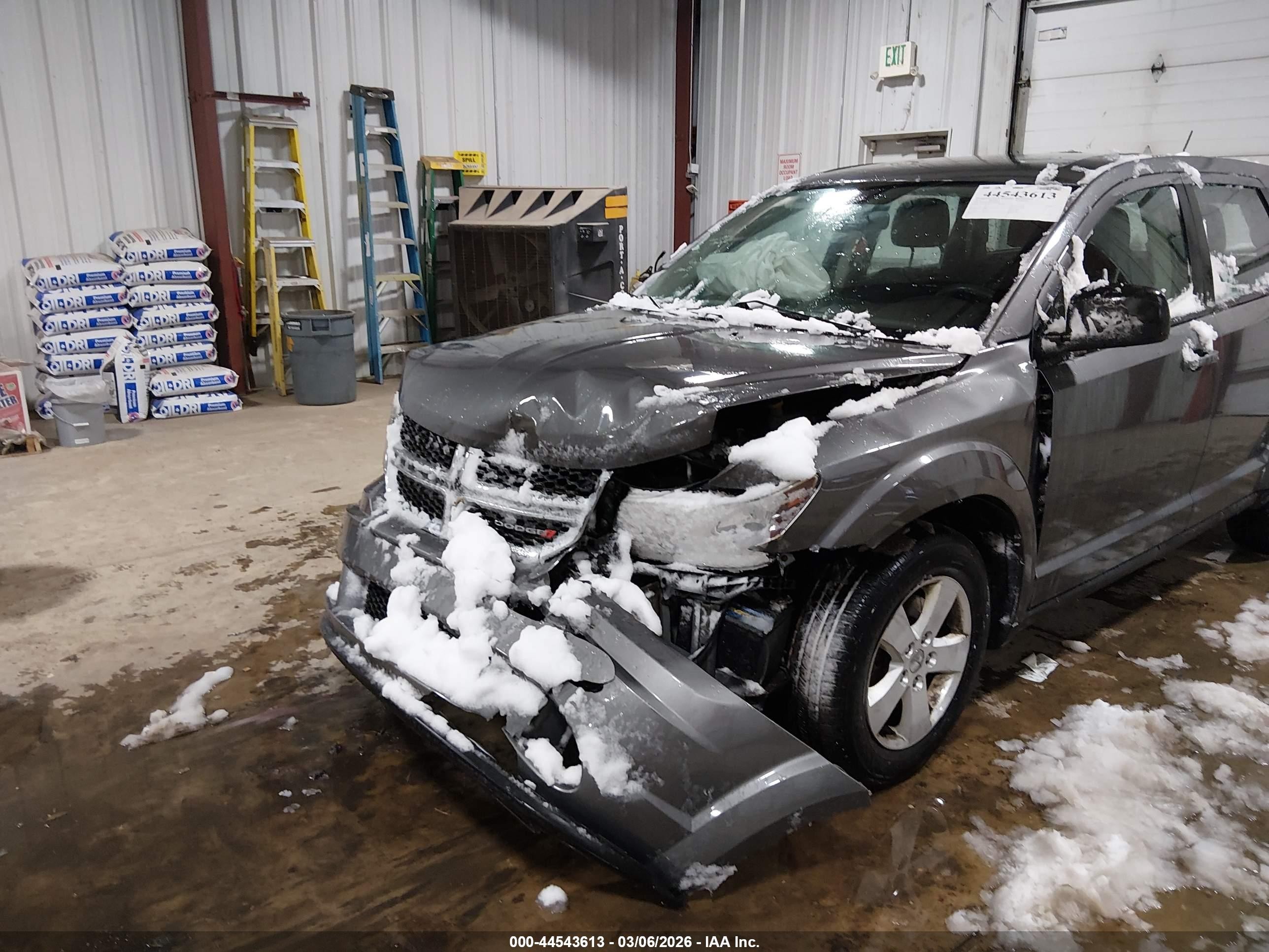 2013 Dodge Journey American Value Pkg Серый vin: 3C4PDCABXDT602966