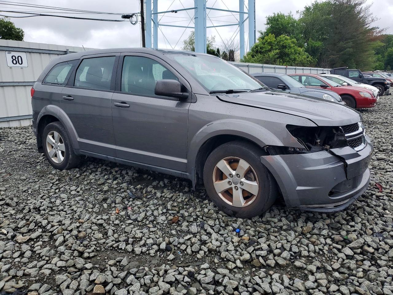 2013 Dodge Journey Se Серый vin: 3C4PDCABXDT653285