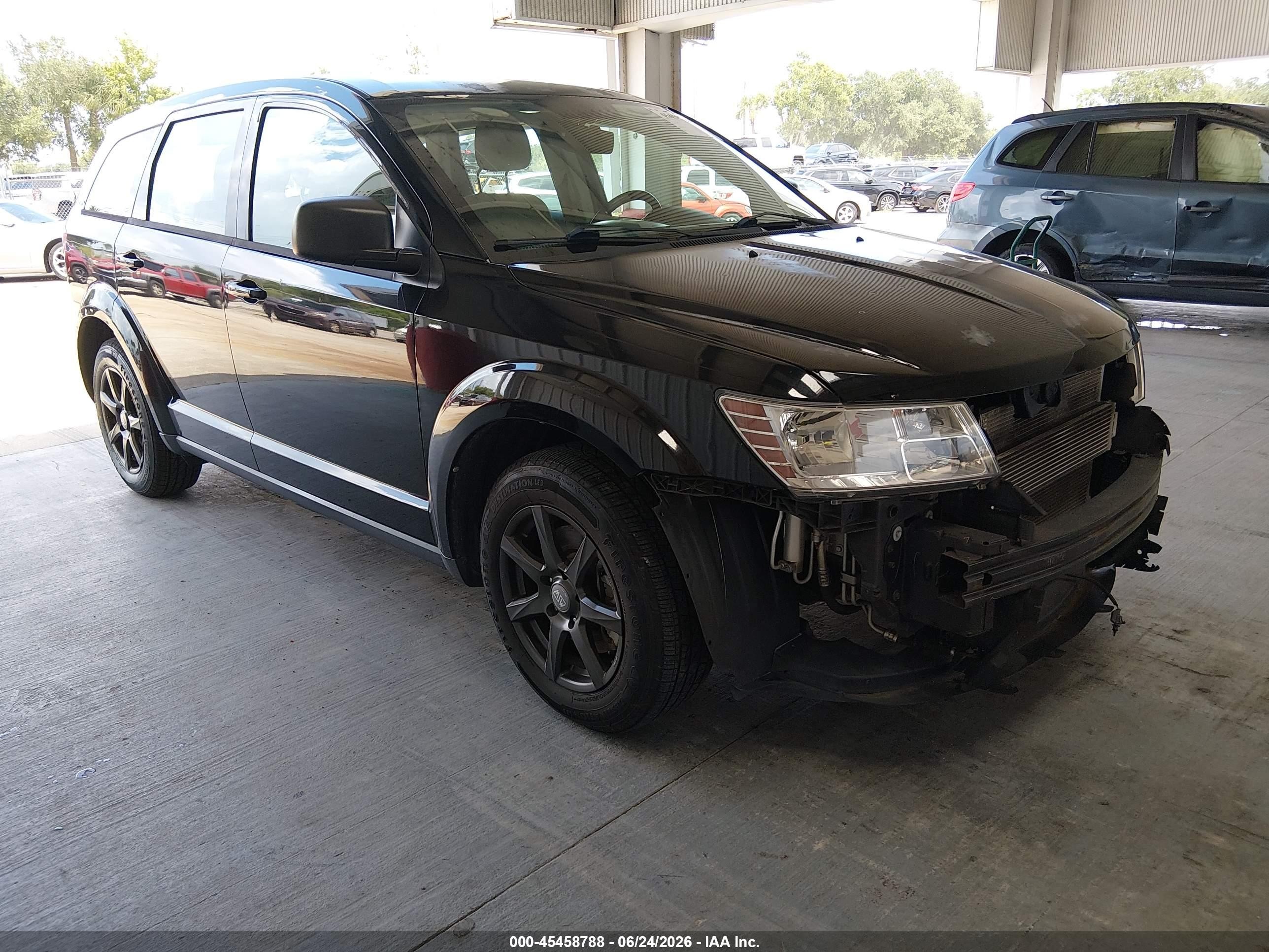 2014 Dodge Journey American Value Pkg Черный vin: 3C4PDCABXET163687