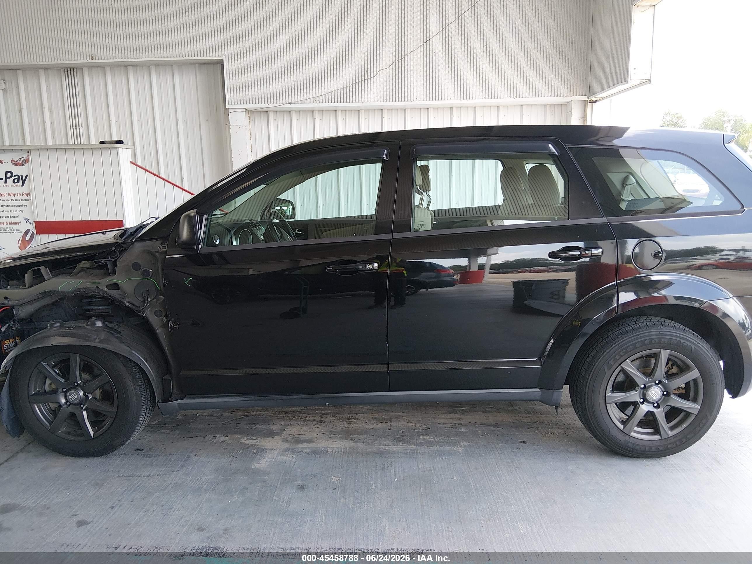2014 Dodge Journey American Value Pkg Черный vin: 3C4PDCABXET163687