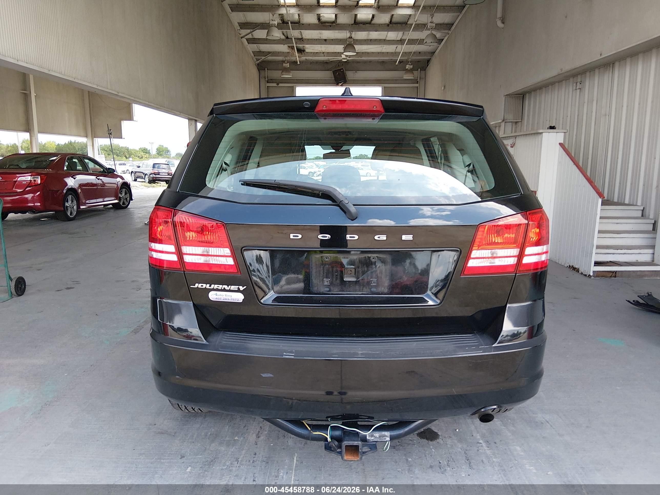2014 Dodge Journey American Value Pkg Черный vin: 3C4PDCABXET163687