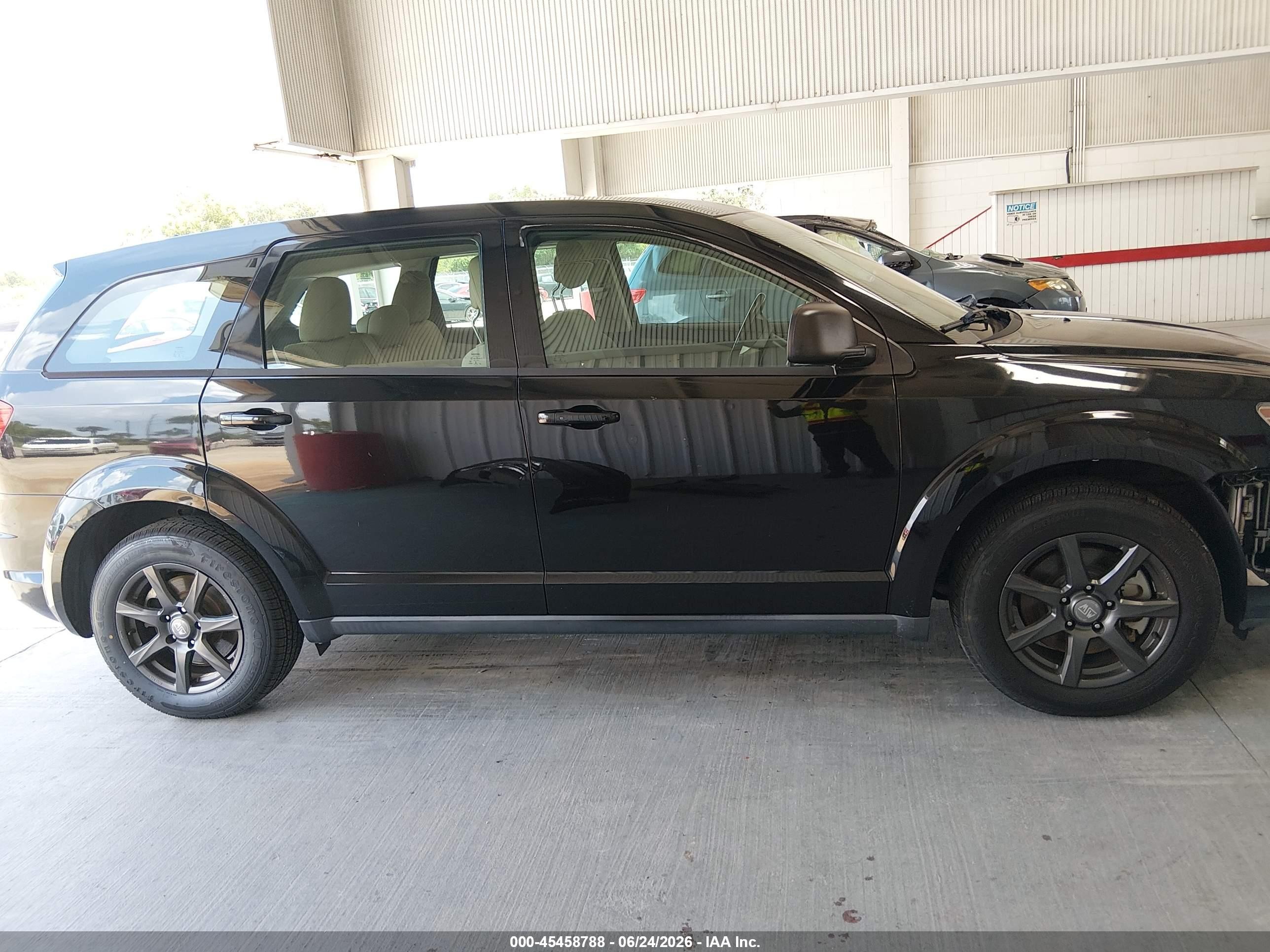 2014 Dodge Journey American Value Pkg Черный vin: 3C4PDCABXET163687