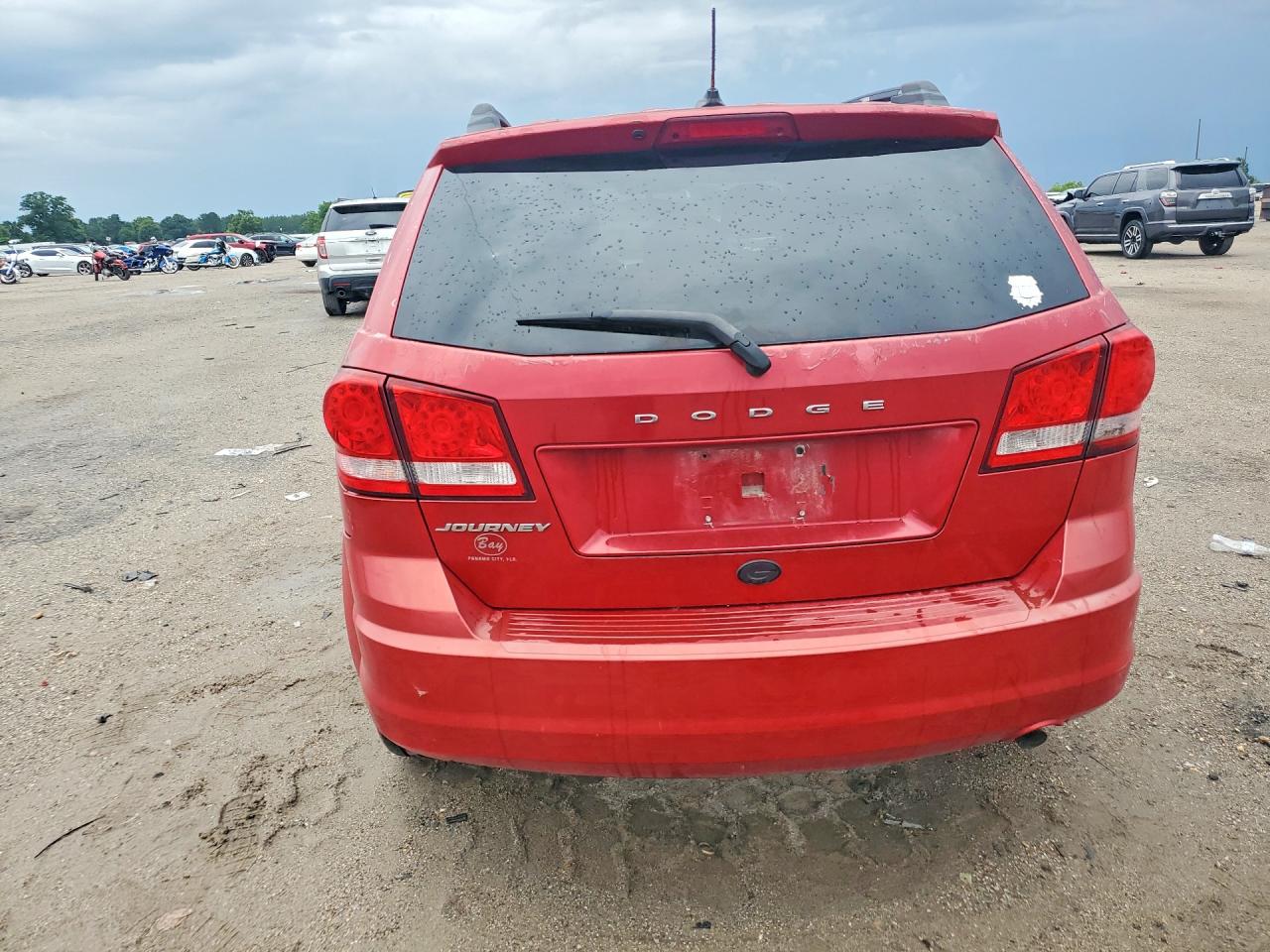 2014 Dodge Journey Se Red vin: 3C4PDCABXET246312
