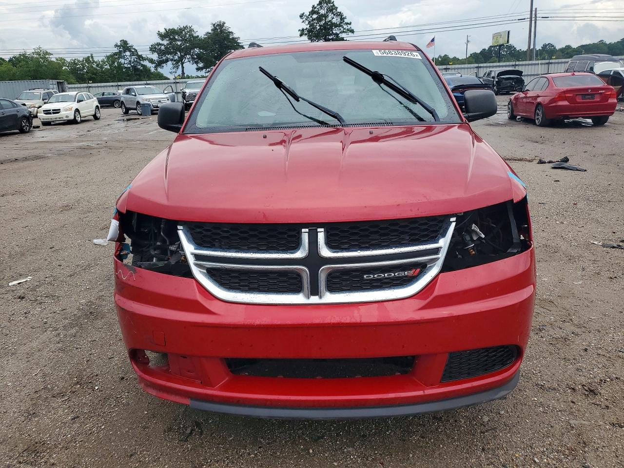 2014 Dodge Journey Se Red vin: 3C4PDCABXET246312