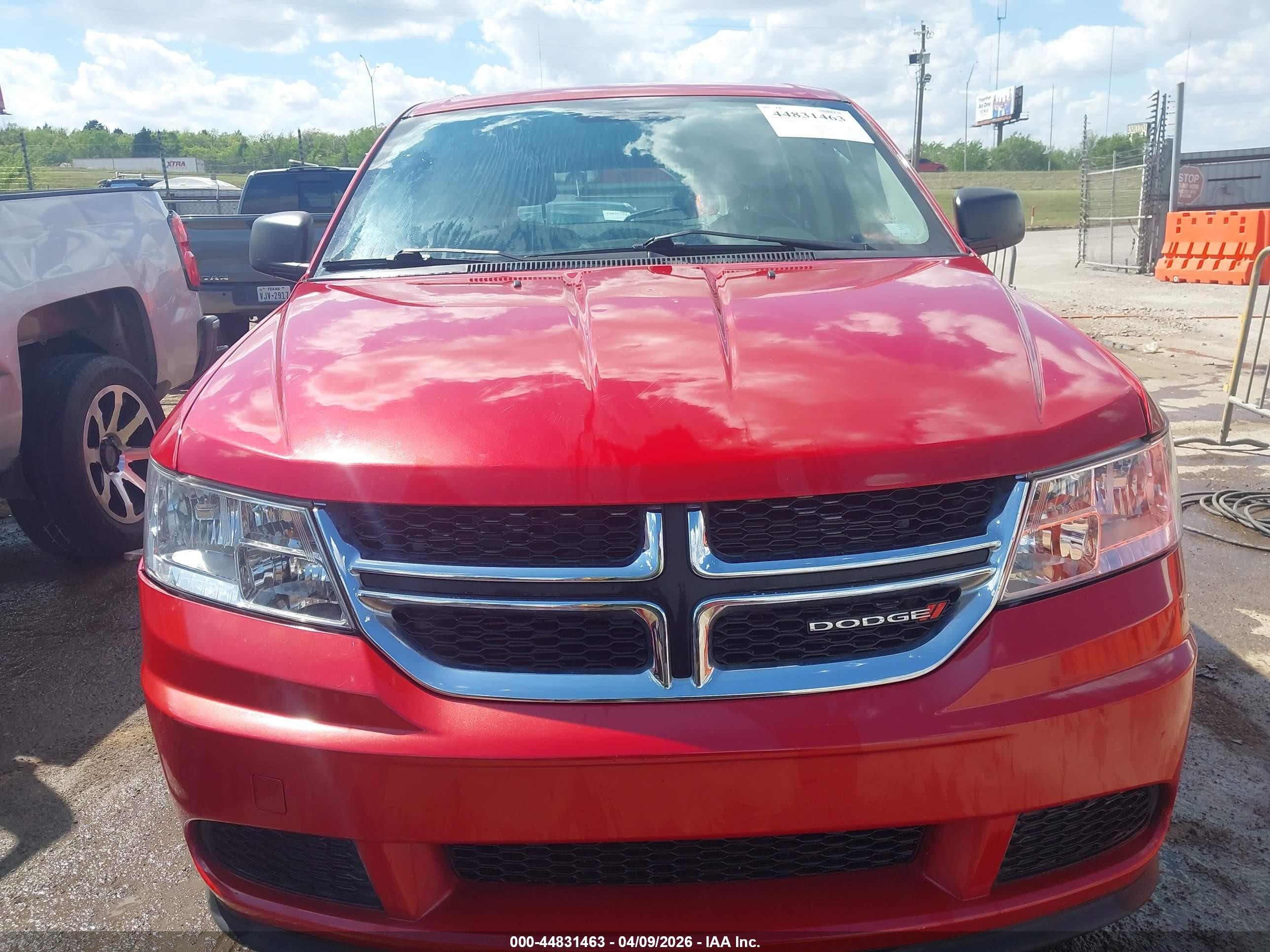 2014 Dodge Journey American Value Pkg Красный vin: 3C4PDCABXET301759