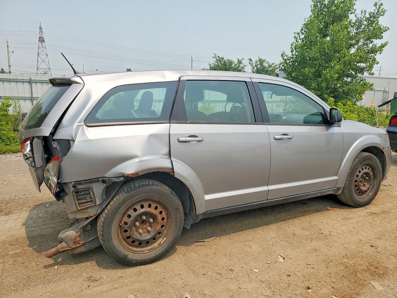 2015 Dodge Journey Se Silver vin: 3C4PDCABXFT529813