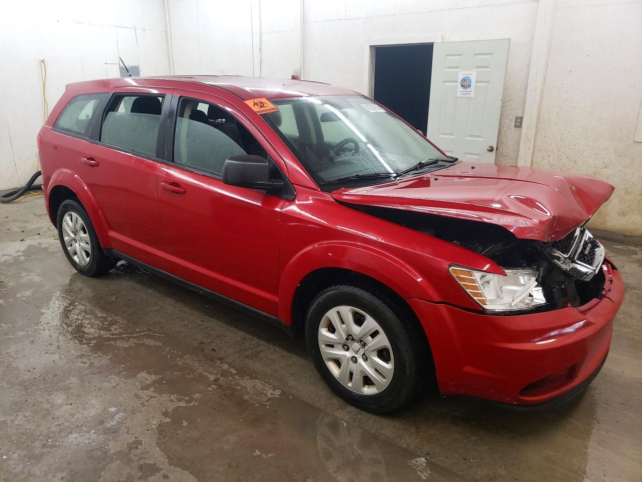 2015 Dodge Journey Se Red vin: 3C4PDCABXFT531352