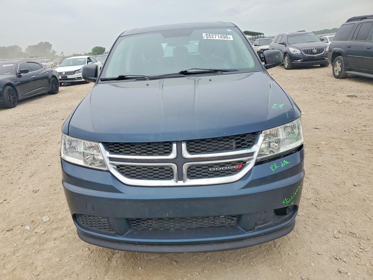 2015 Dodge Journey Se Blue vin: 3C4PDCABXFT531965