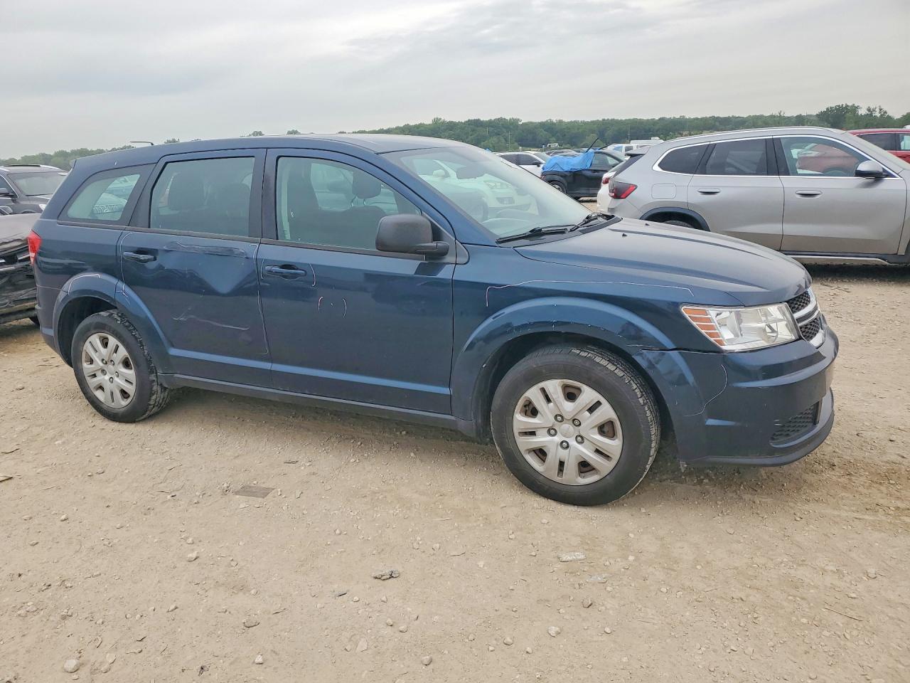 2015 Dodge Journey Se Blue vin: 3C4PDCABXFT531965