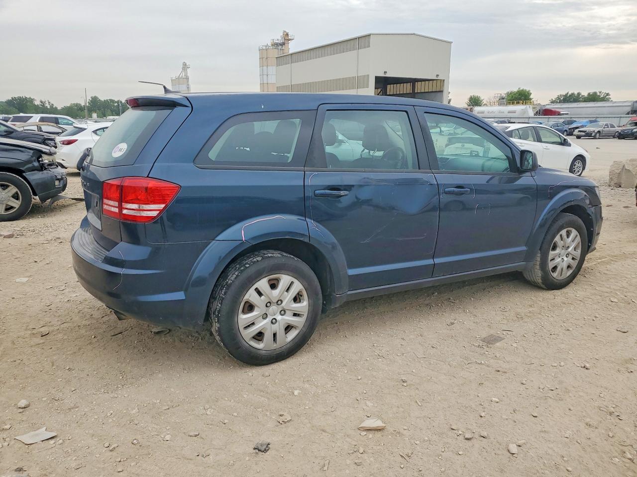 2015 Dodge Journey Se Blue vin: 3C4PDCABXFT531965