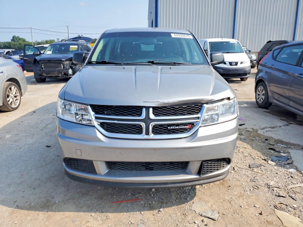 2015 Dodge Journey Se Серебряный vin: 3C4PDCABXFT600251