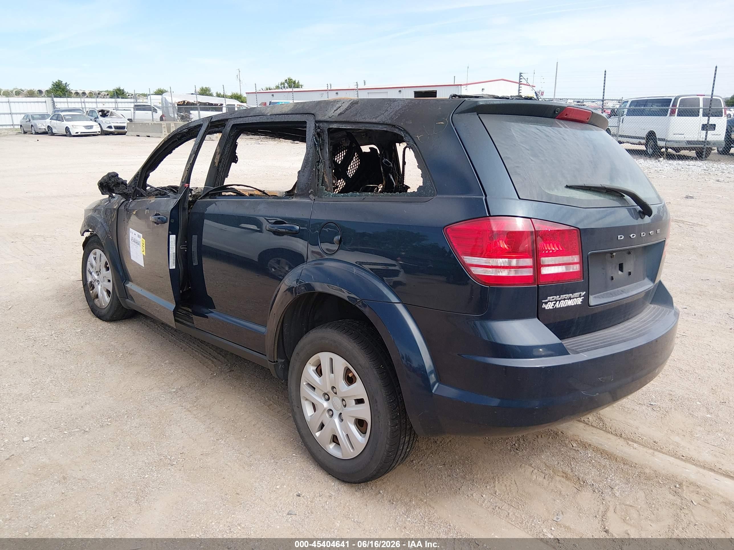 2015 Dodge Journey American Value Pkg Dark Blue vin: 3C4PDCABXFT600332