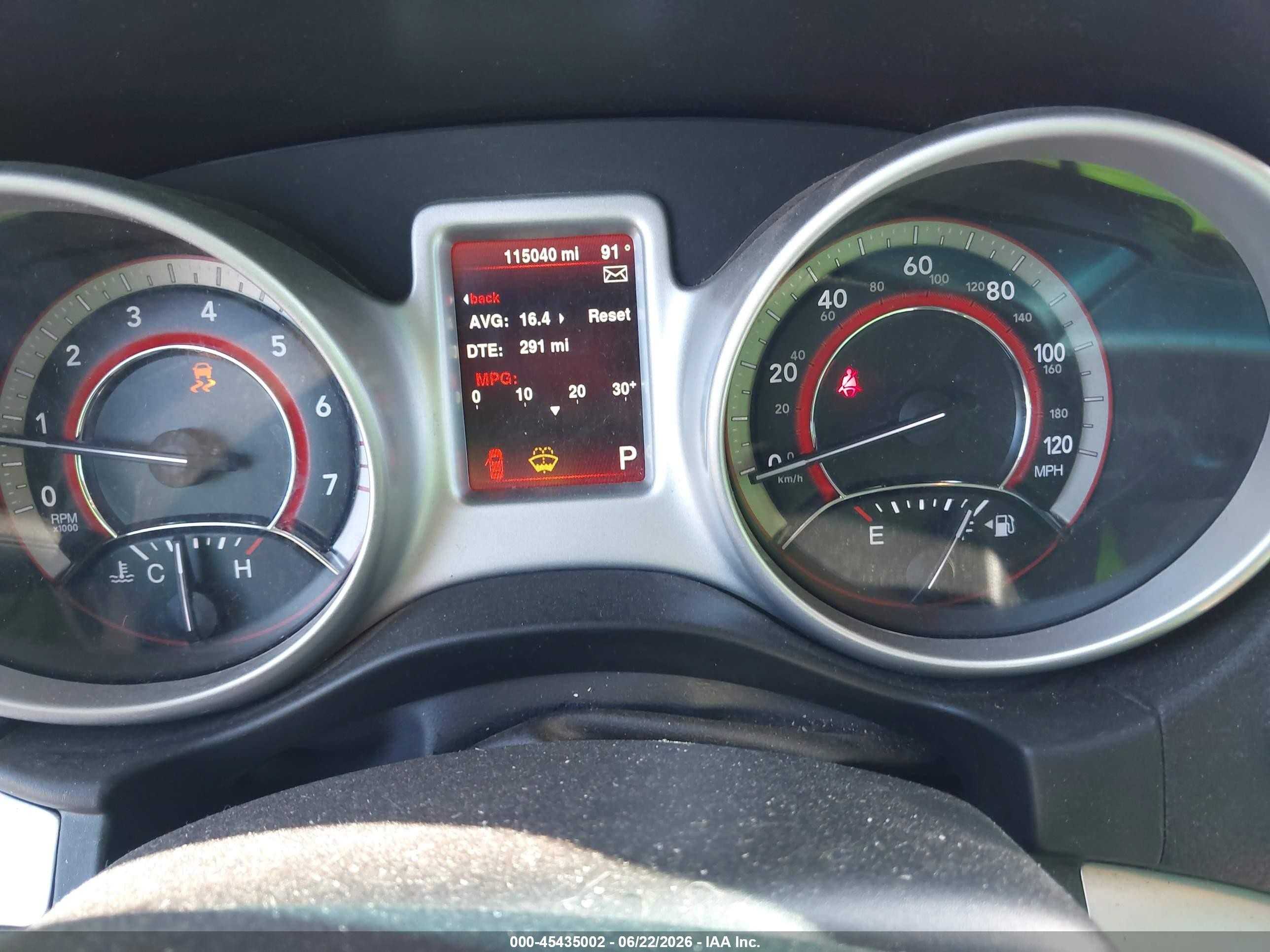 2015 Dodge Journey American Value Pkg Gray vin: 3C4PDCABXFT718820