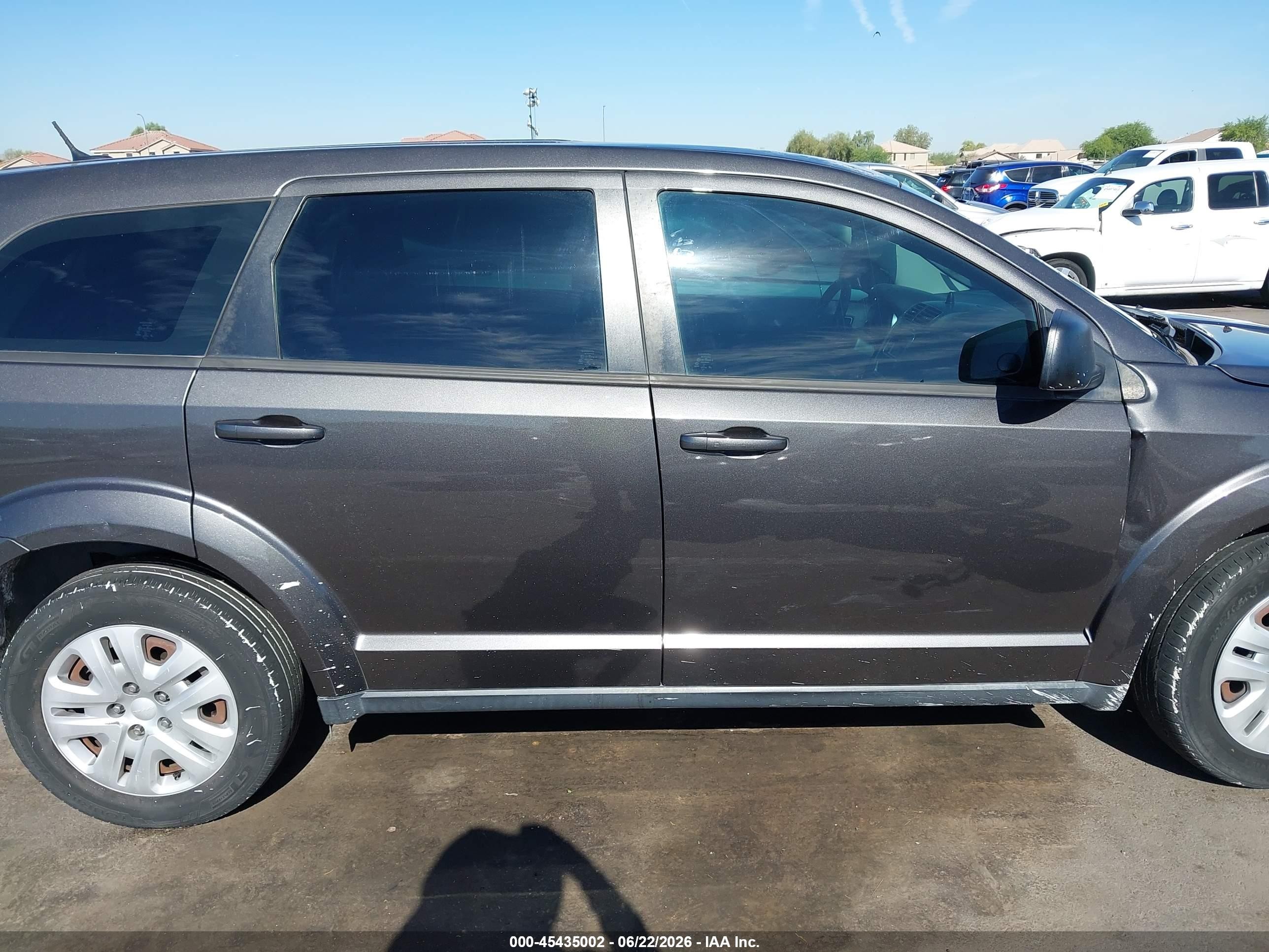2015 Dodge Journey American Value Pkg Gray vin: 3C4PDCABXFT718820