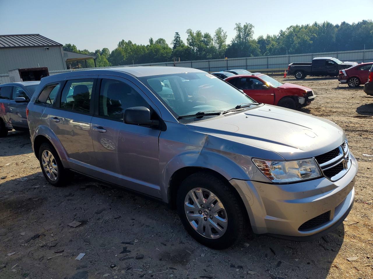 2015 Dodge Journey Se Gray vin: 3C4PDCABXFT719207