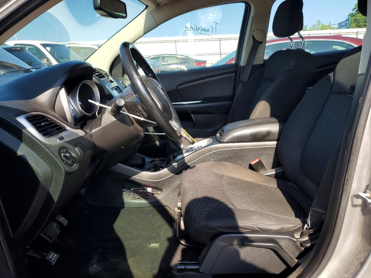 2015 Dodge Journey Se Gray vin: 3C4PDCABXFT719207