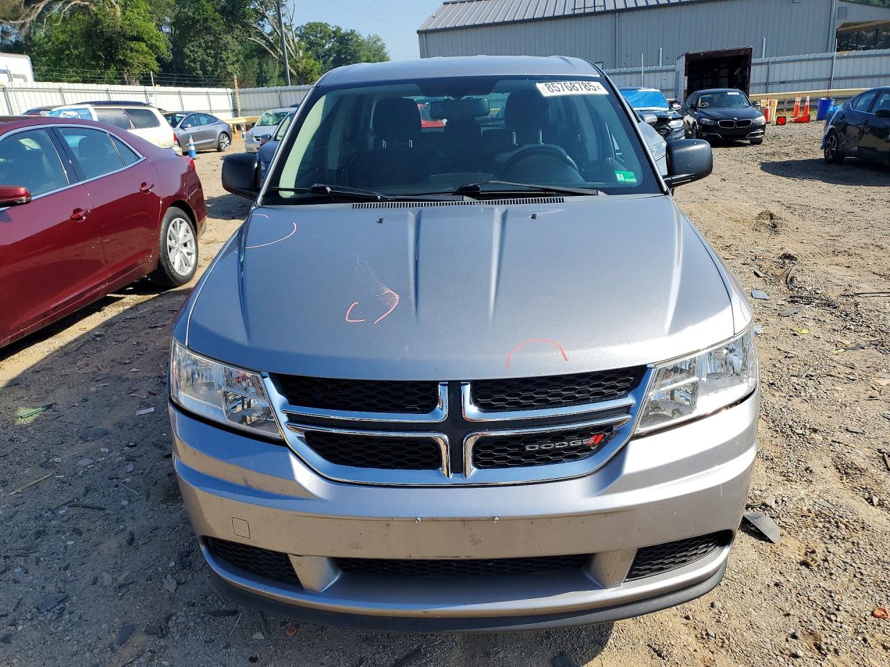 2015 Dodge Journey Se Gray vin: 3C4PDCABXFT719207