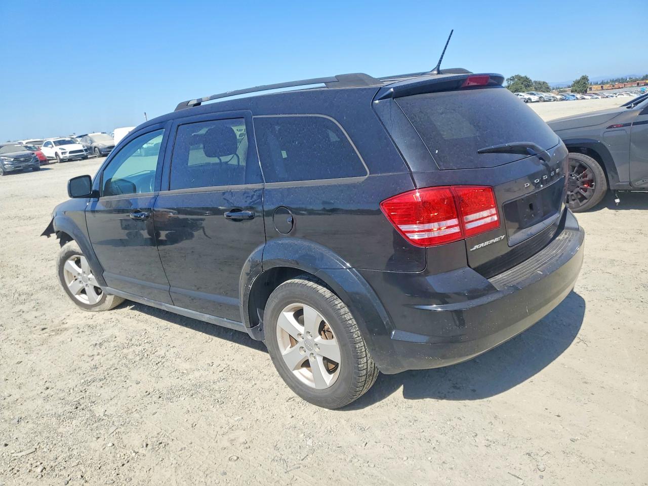 2017 Dodge Journey Se Black vin: 3C4PDCABXHT555394
