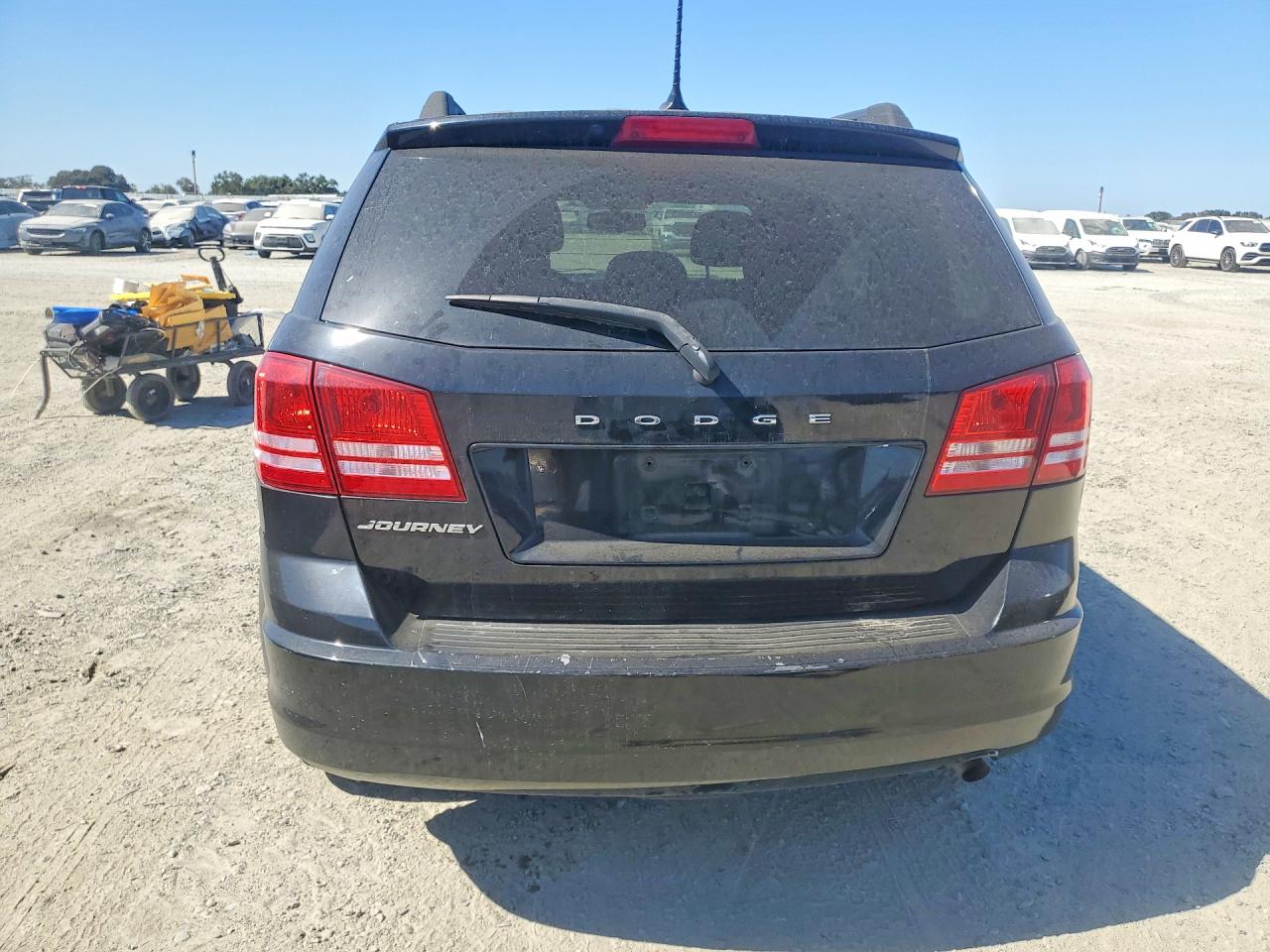 2017 Dodge Journey Se Black vin: 3C4PDCABXHT555394