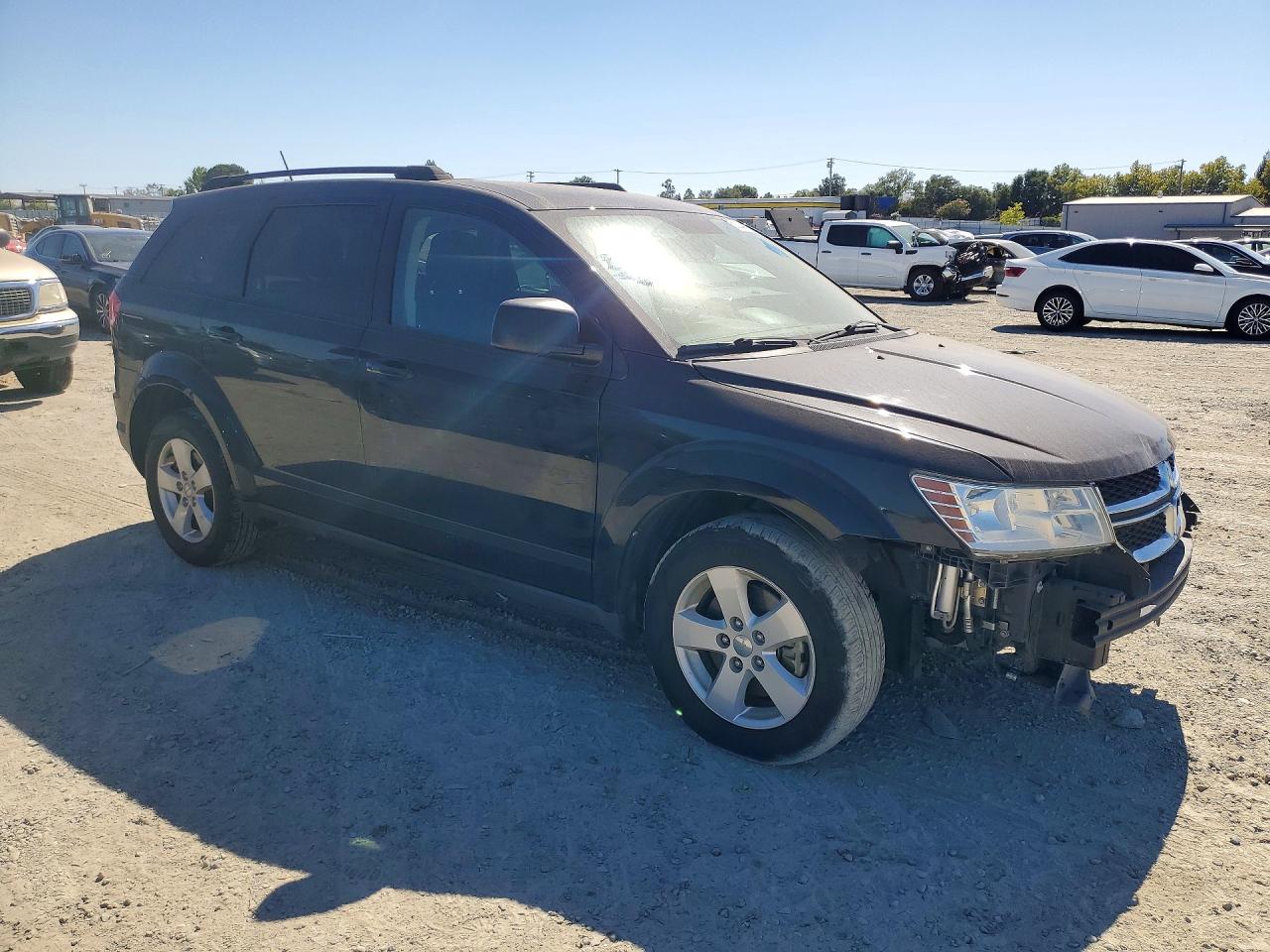 2017 Dodge Journey Se Black vin: 3C4PDCABXHT555394