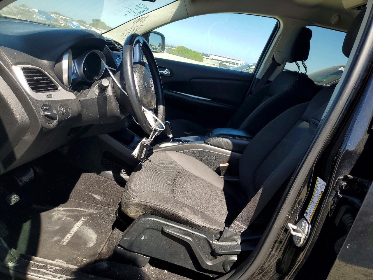 2017 Dodge Journey Se Black vin: 3C4PDCABXHT555394