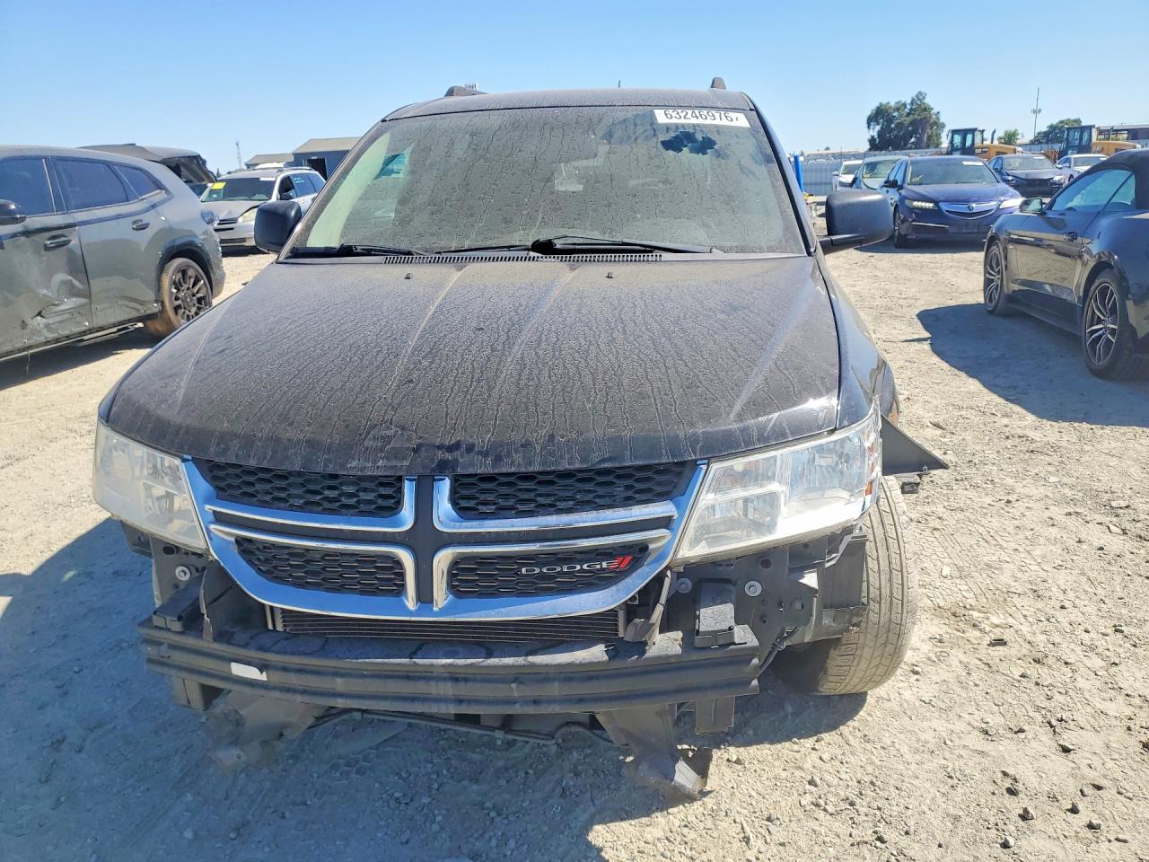 2017 Dodge Journey Se Black vin: 3C4PDCABXHT555394