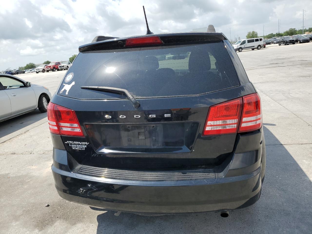2017 Dodge Journey Se Black vin: 3C4PDCABXHT558599