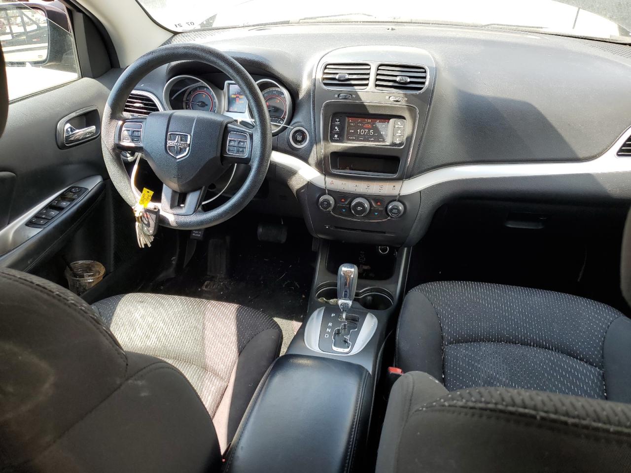 2017 Dodge Journey Se Black vin: 3C4PDCABXHT558599