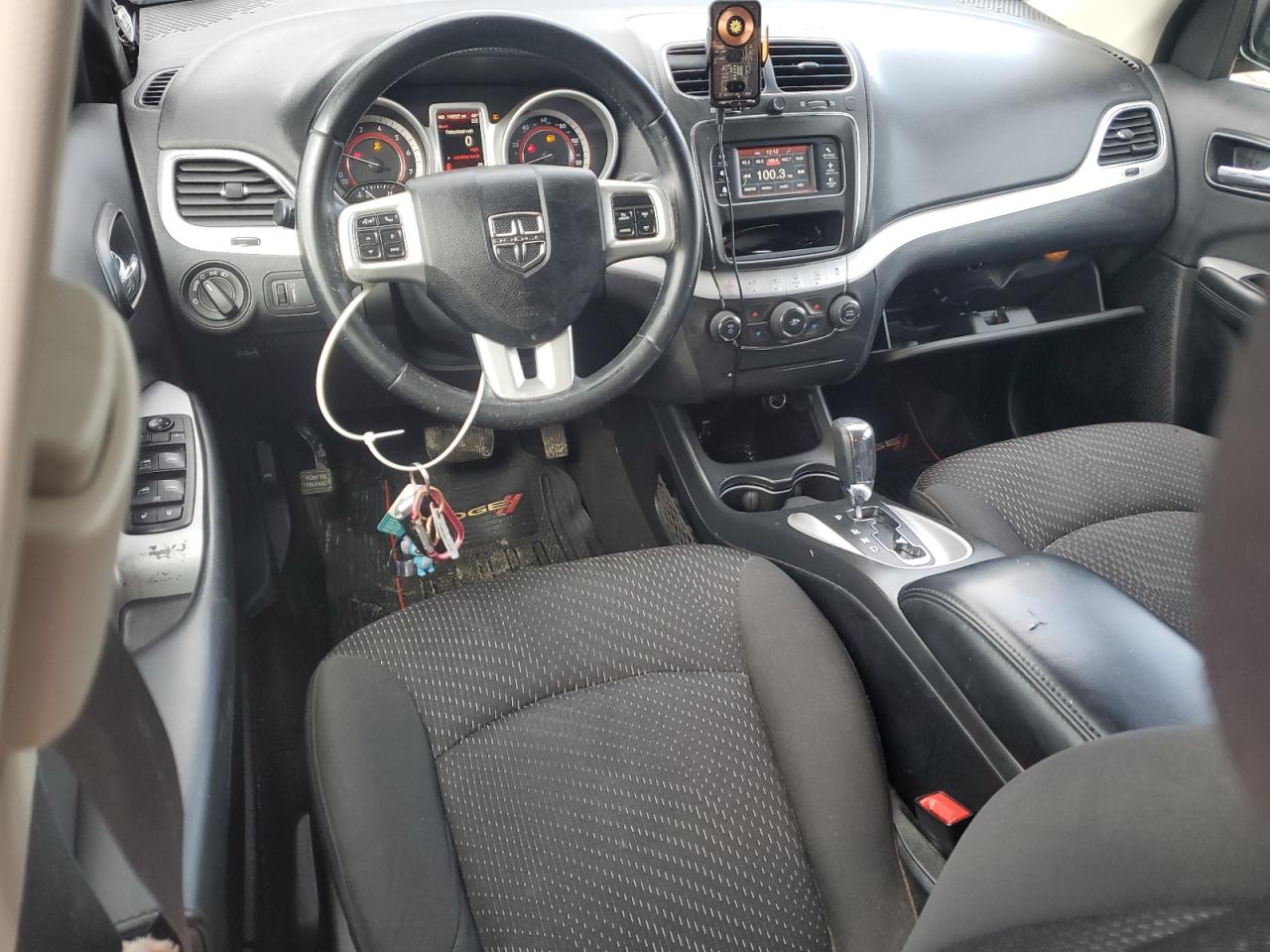 2018 Dodge Journey Se Black vin: 3C4PDCABXJT495820