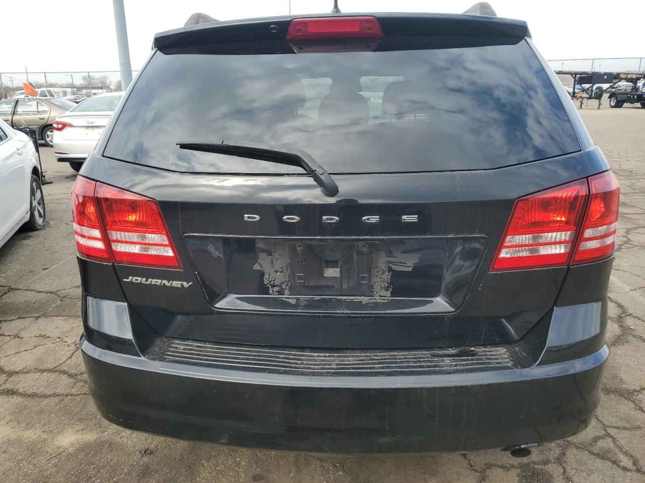 2018 Dodge Journey Se Black vin: 3C4PDCABXJT495820