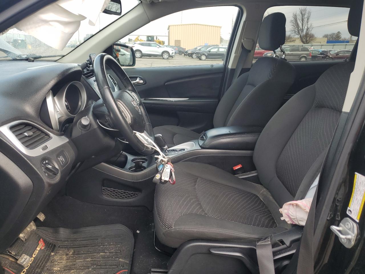 2018 Dodge Journey Se Black vin: 3C4PDCABXJT495820