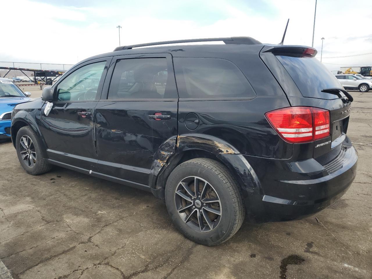 2018 Dodge Journey Se Black vin: 3C4PDCABXJT495820