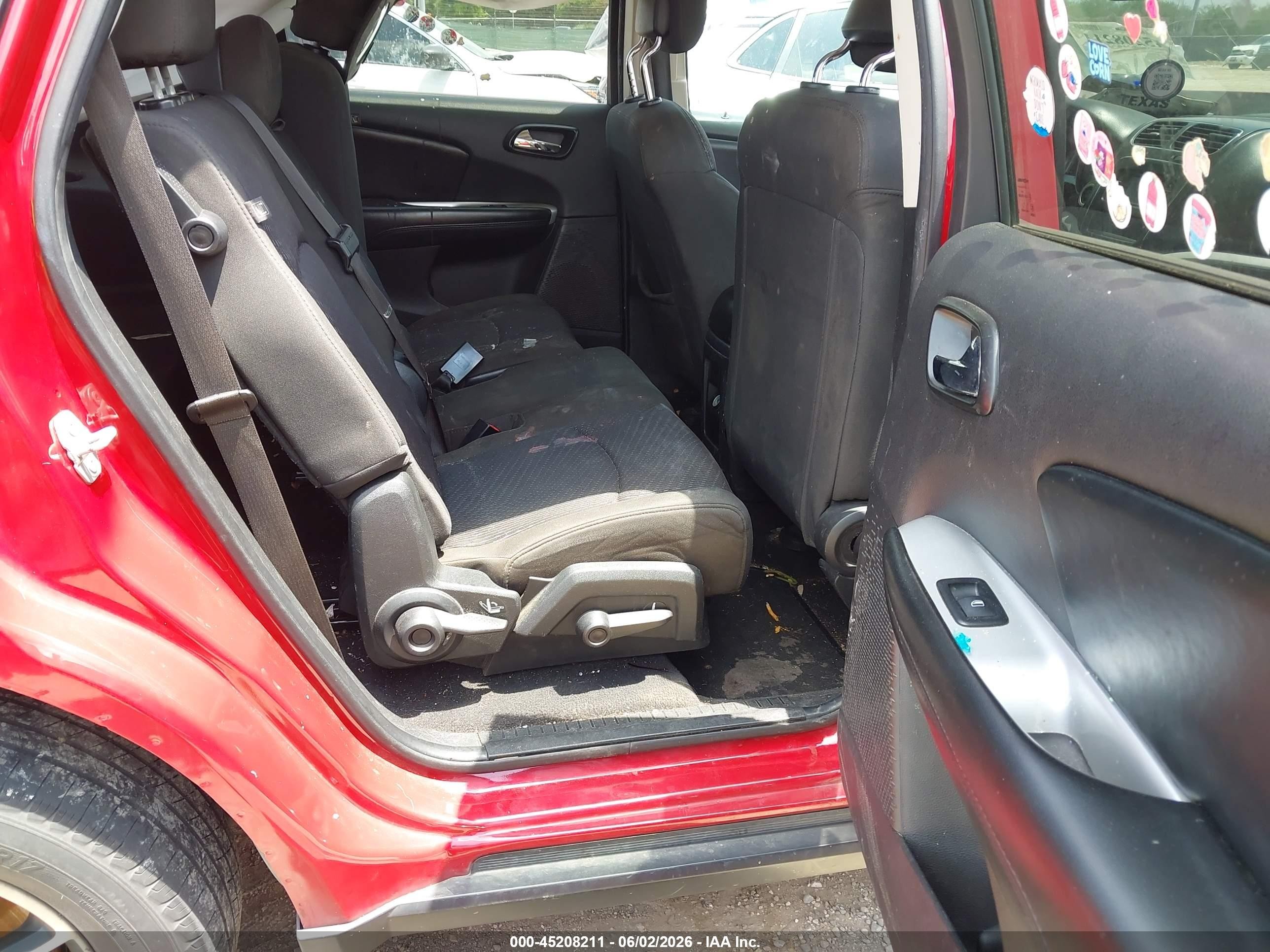 2018 Dodge Journey Se Red vin: 3C4PDCABXJT519971