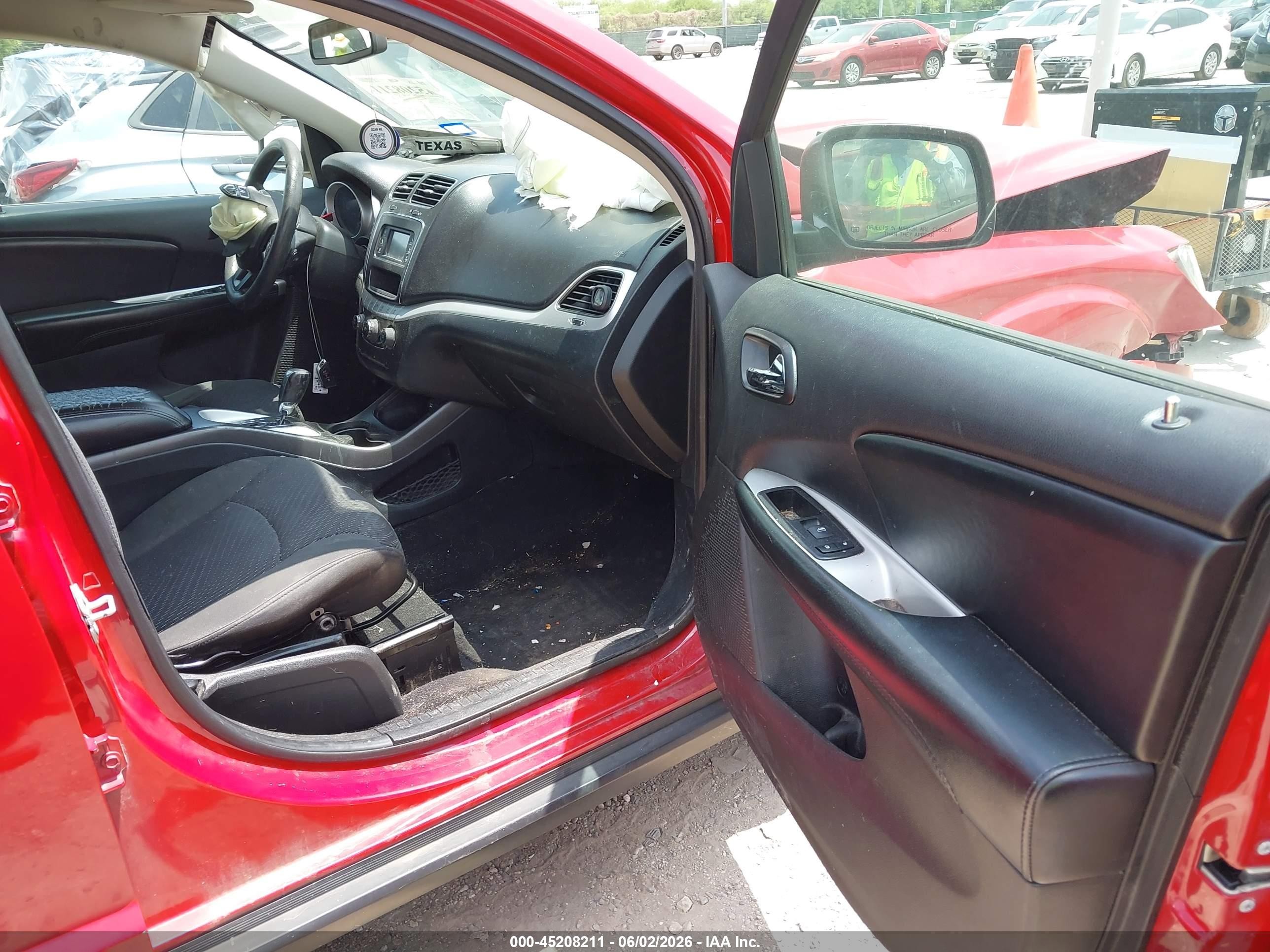 2018 Dodge Journey Se Red vin: 3C4PDCABXJT519971