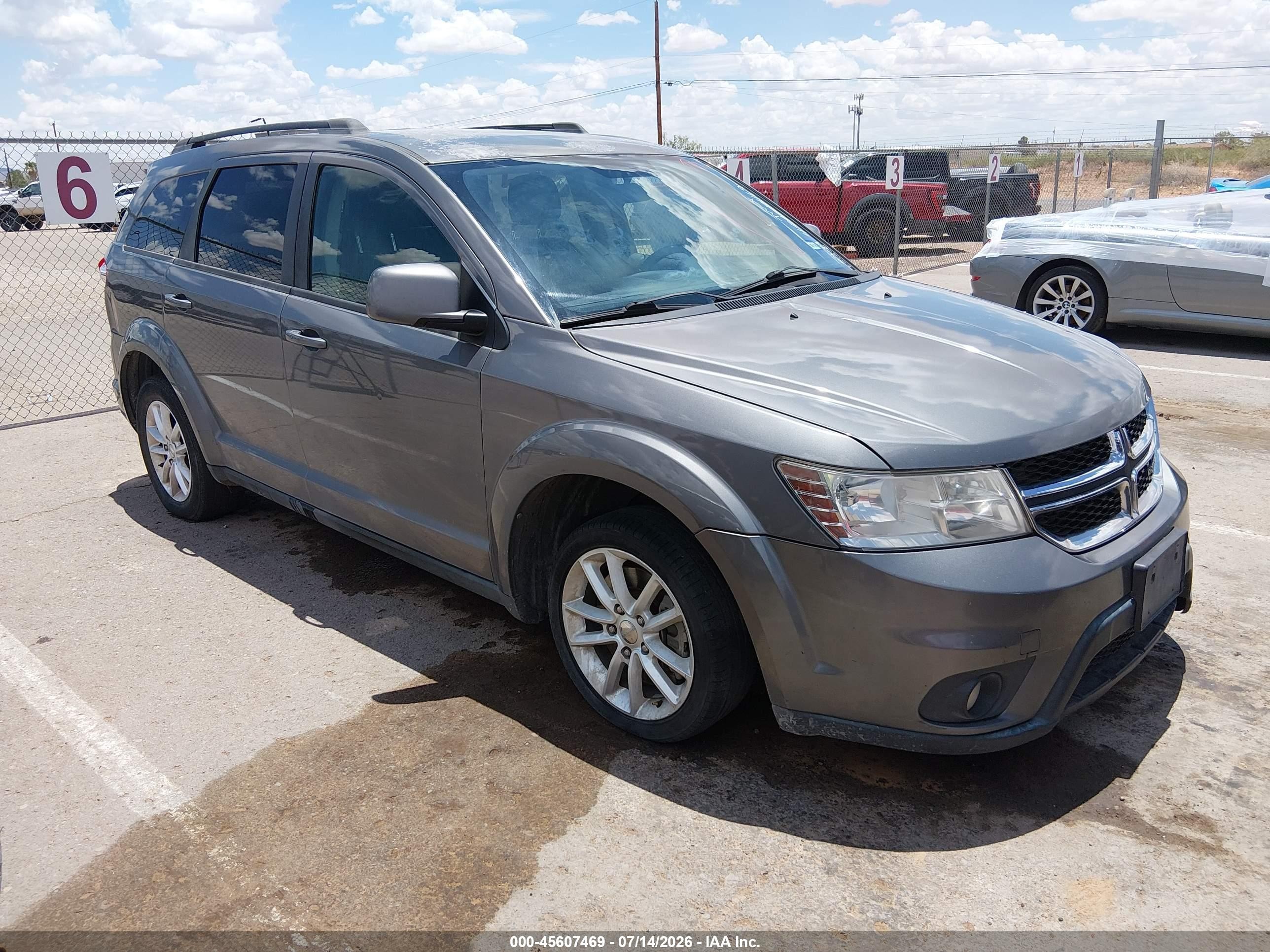 2013 Dodge Journey Sxt Серый vin: 3C4PDCBB0DT517276