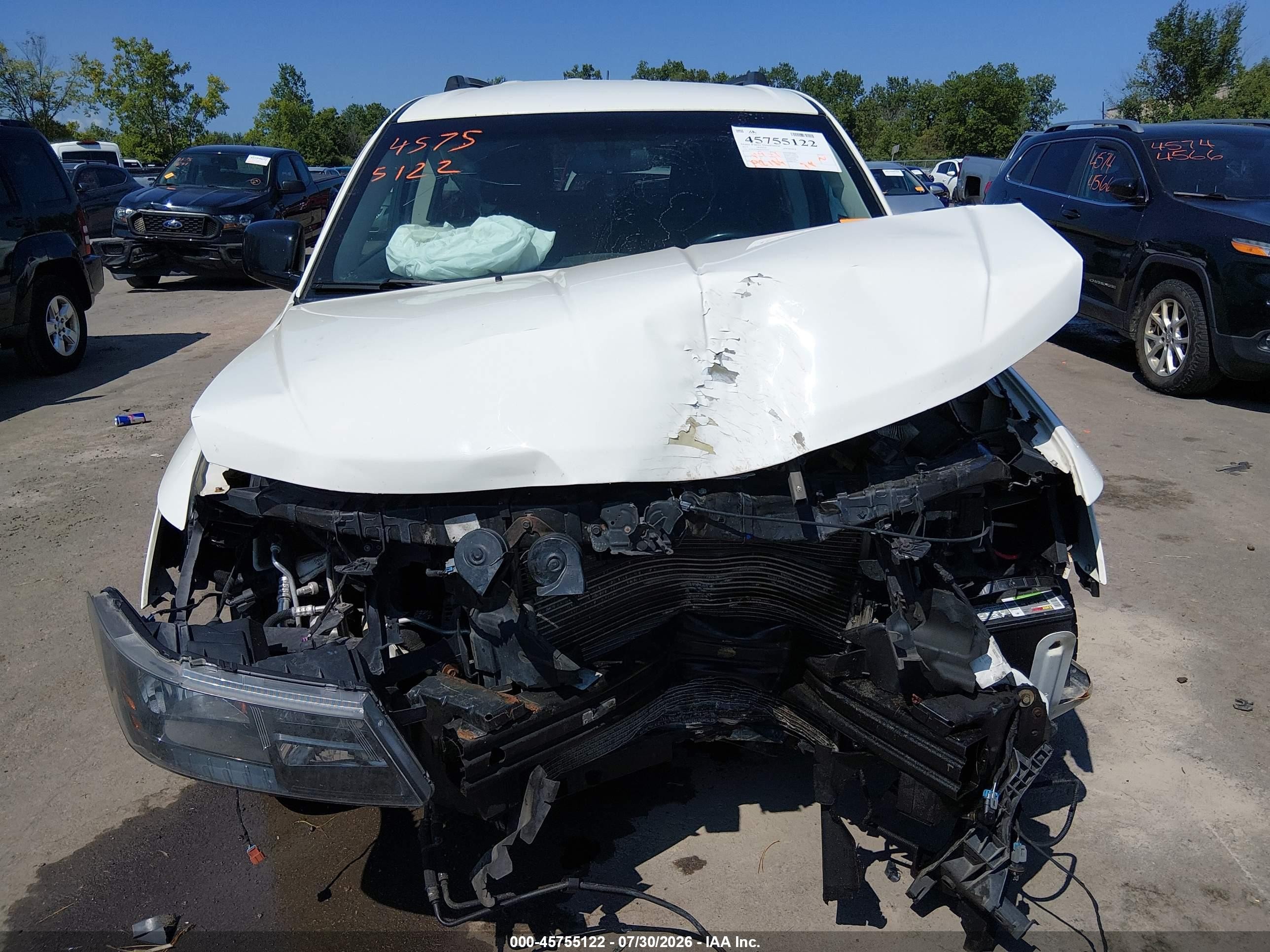 2013 Dodge Journey Sxt White vin: 3C4PDCBB0DT679392