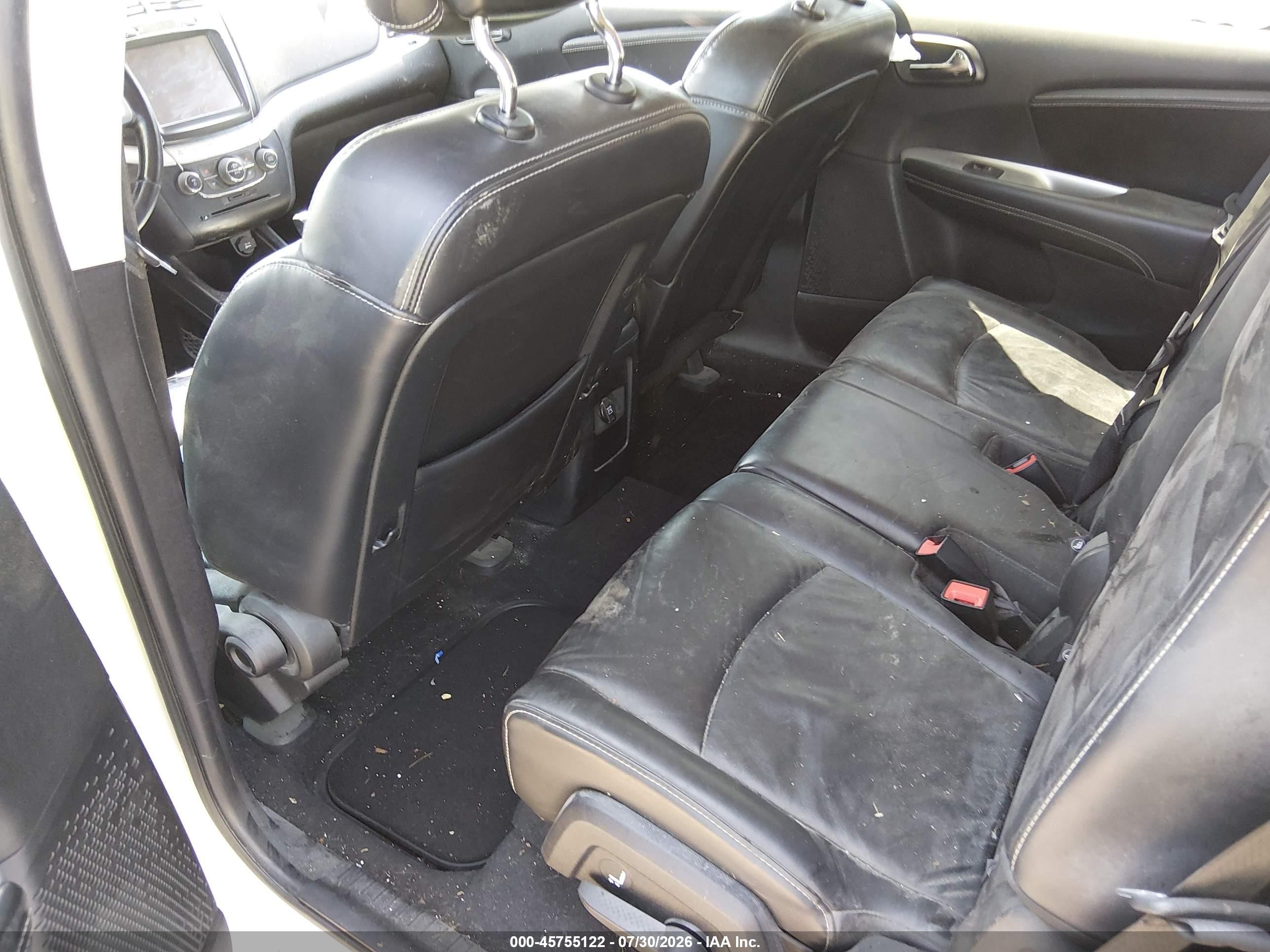 2013 Dodge Journey Sxt White vin: 3C4PDCBB0DT679392