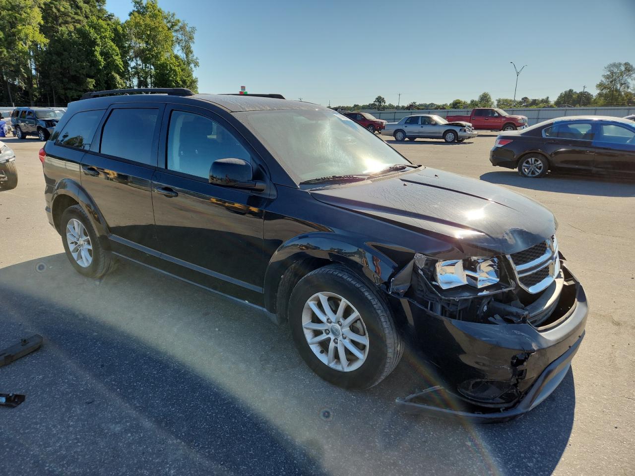 2014 Dodge Journey Sxt Black vin: 3C4PDCBB0ET190492