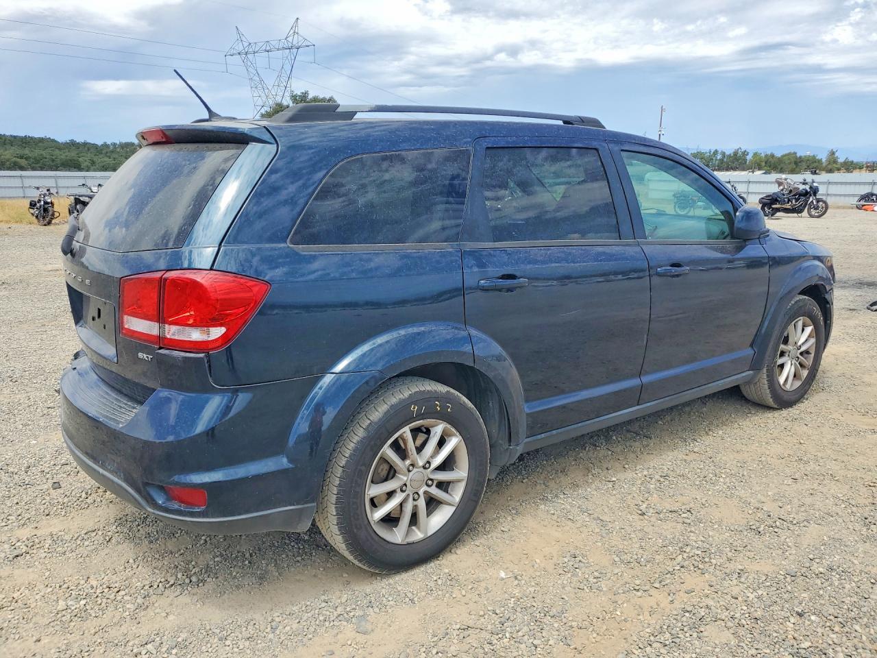 2014 Dodge Journey Sxt Blue vin: 3C4PDCBB0ET230666