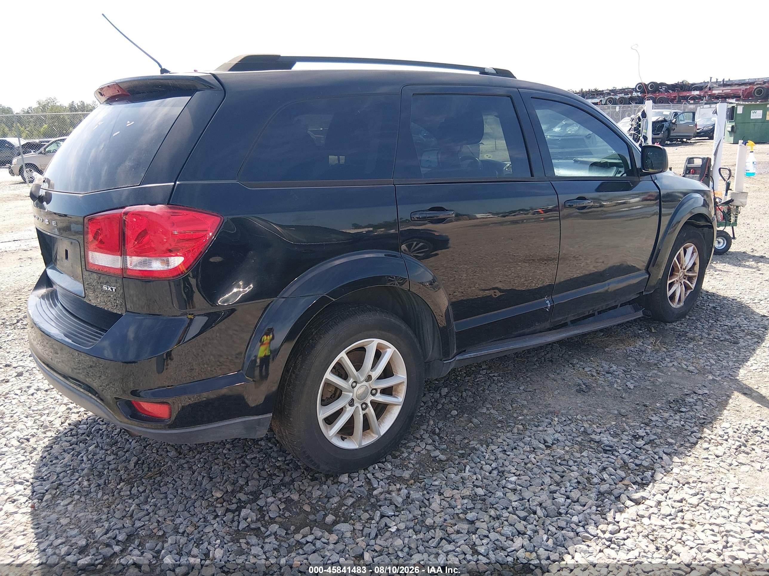 2014 Dodge Journey Sxt Black vin: 3C4PDCBB0ET301333
