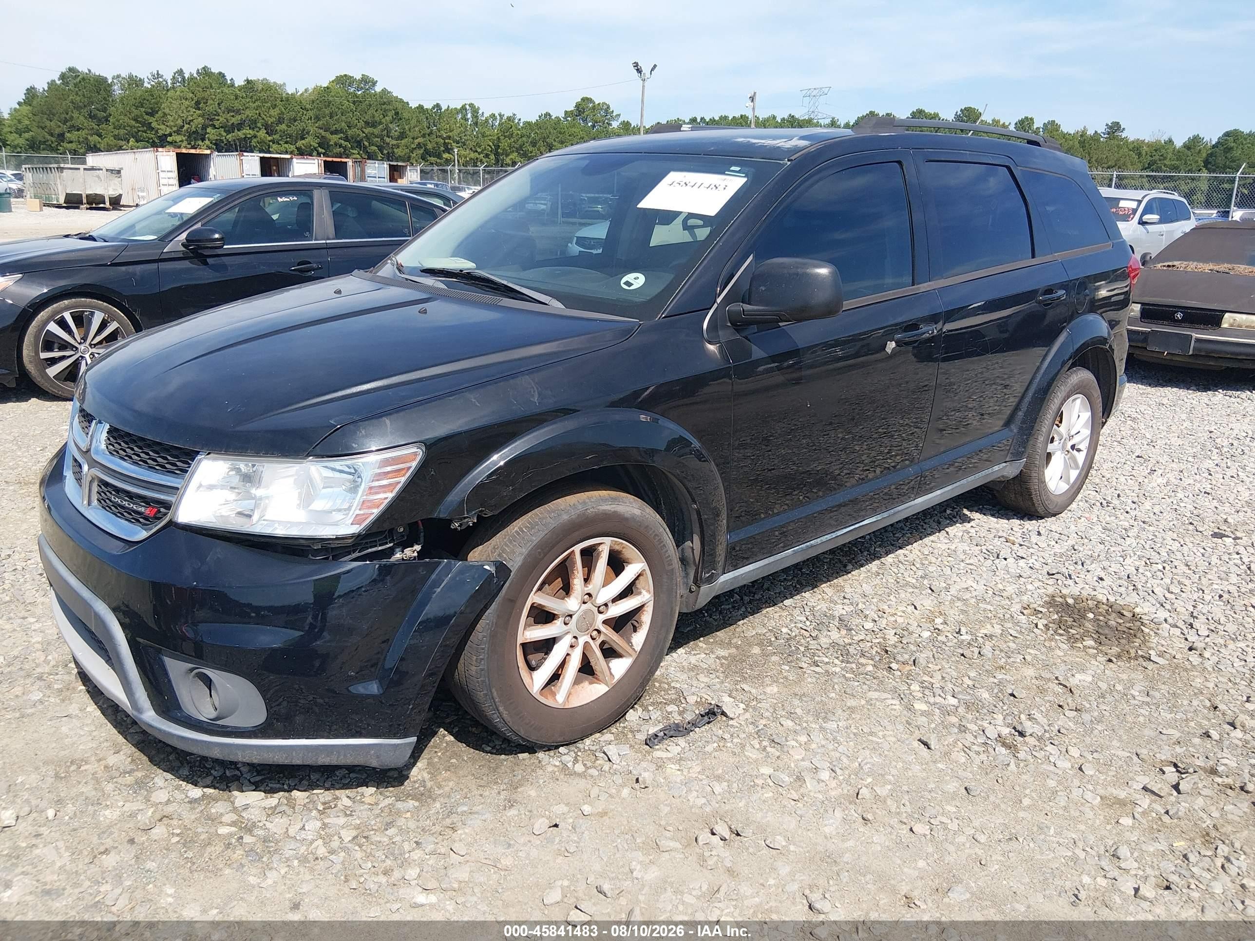 2014 Dodge Journey Sxt Black vin: 3C4PDCBB0ET301333