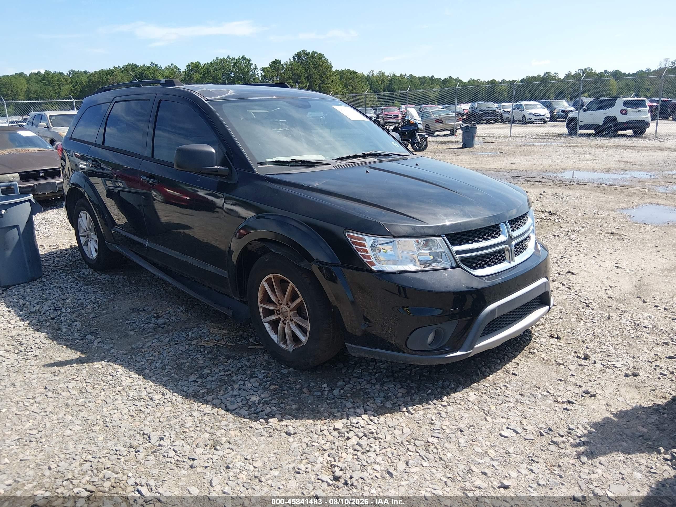 2014 Dodge Journey Sxt Black vin: 3C4PDCBB0ET301333