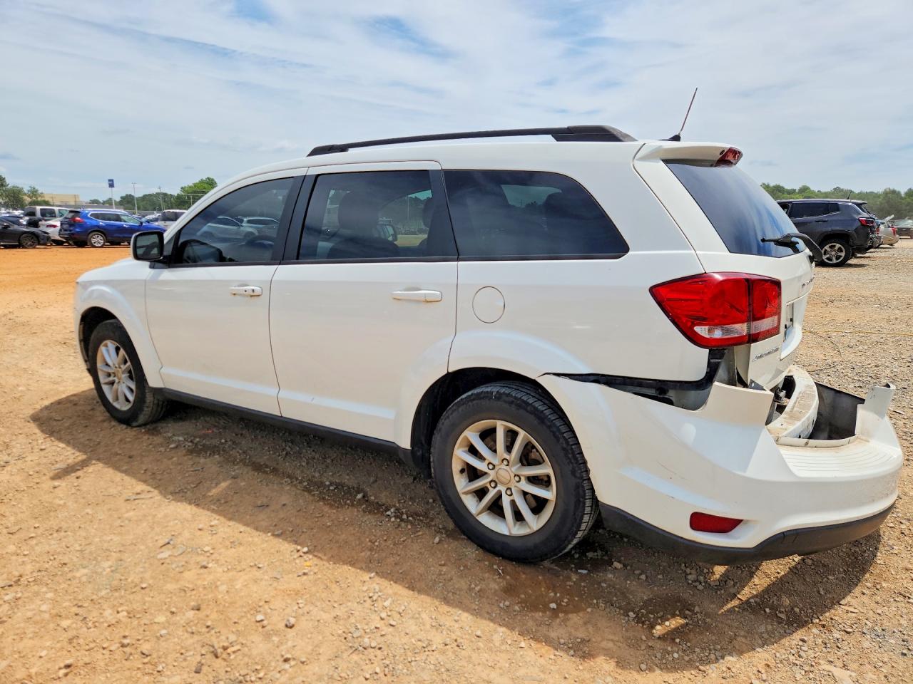 2015 Dodge Journey Sxt White vin: 3C4PDCBB0FT578064