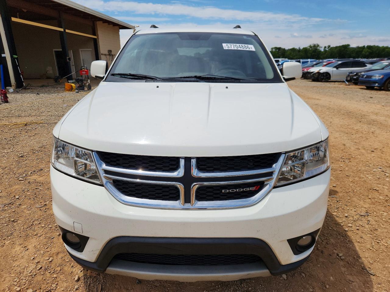 2015 Dodge Journey Sxt White vin: 3C4PDCBB0FT578064