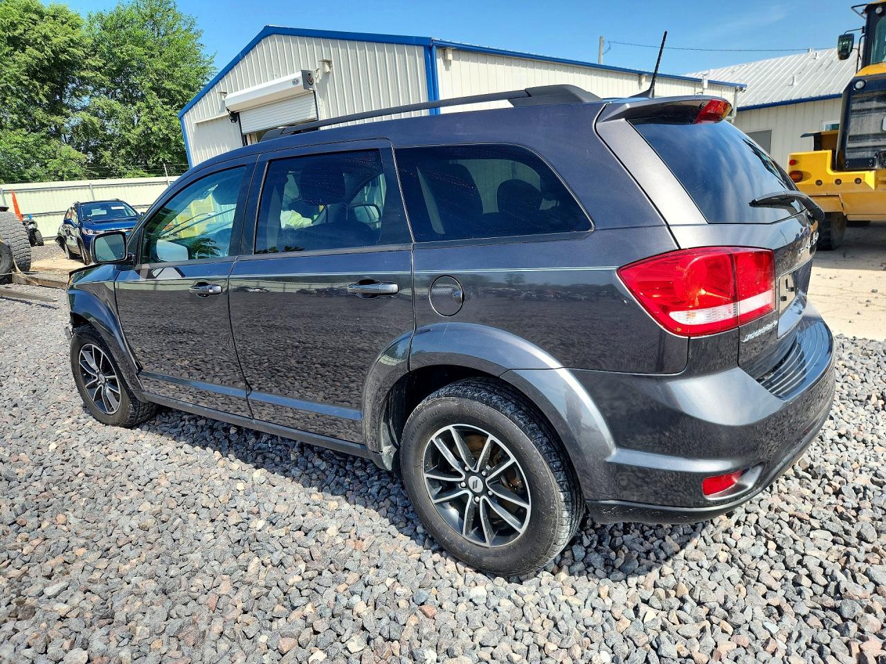 2019 Dodge Journey Se Gray vin: 3C4PDCBB0KT718866