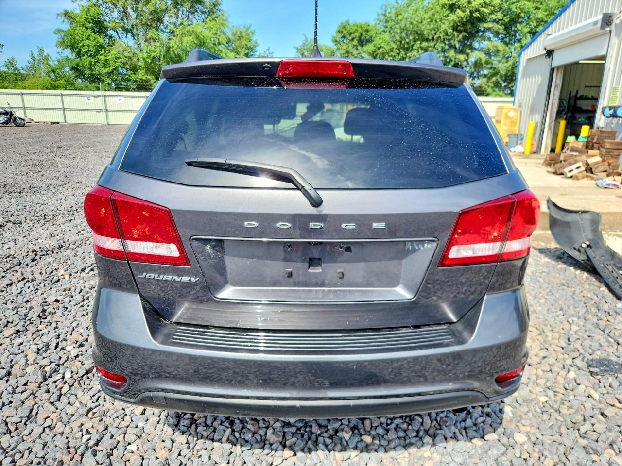 2019 Dodge Journey Se Gray vin: 3C4PDCBB0KT718866
