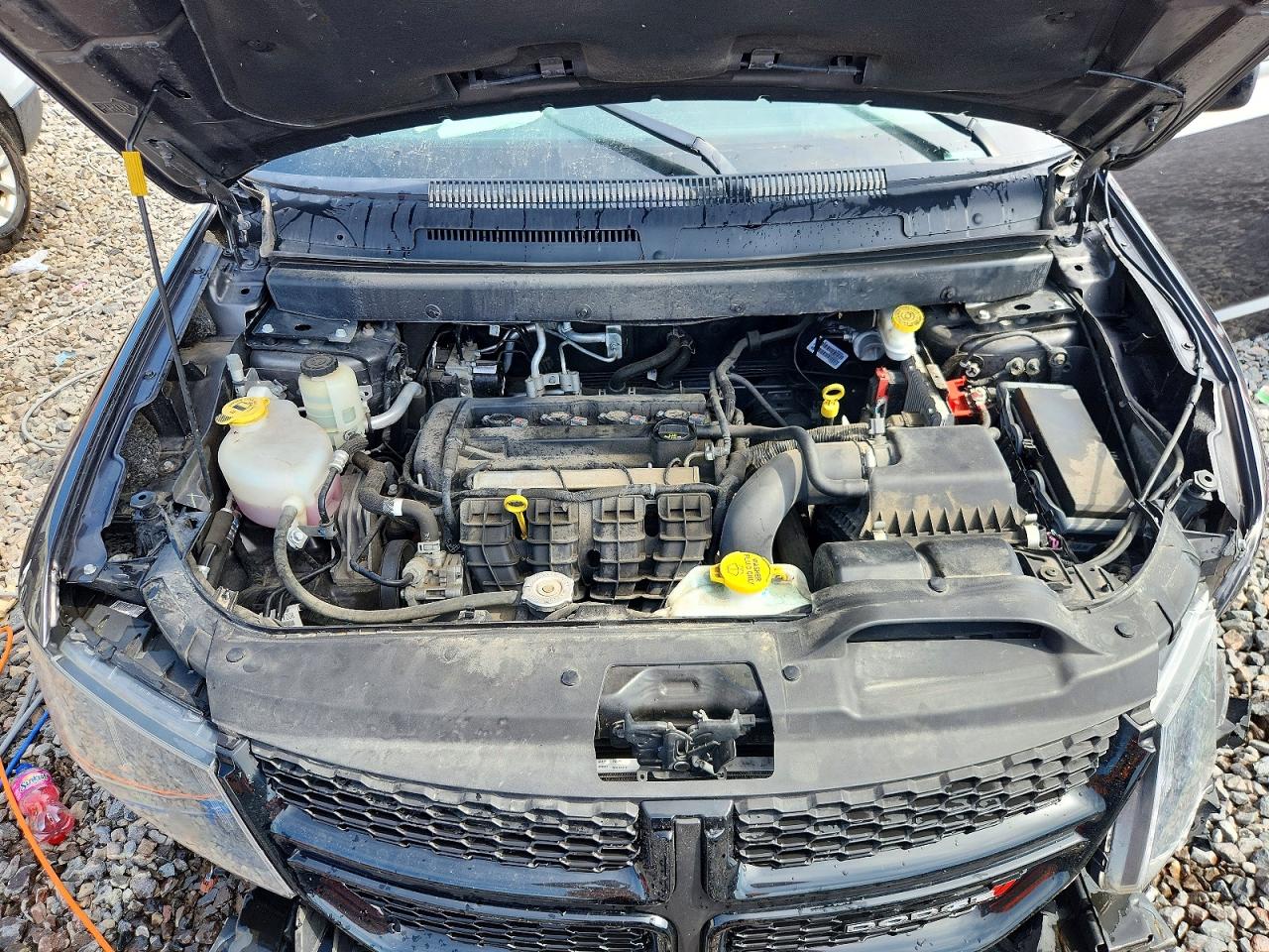 2019 Dodge Journey Se Gray vin: 3C4PDCBB0KT718866