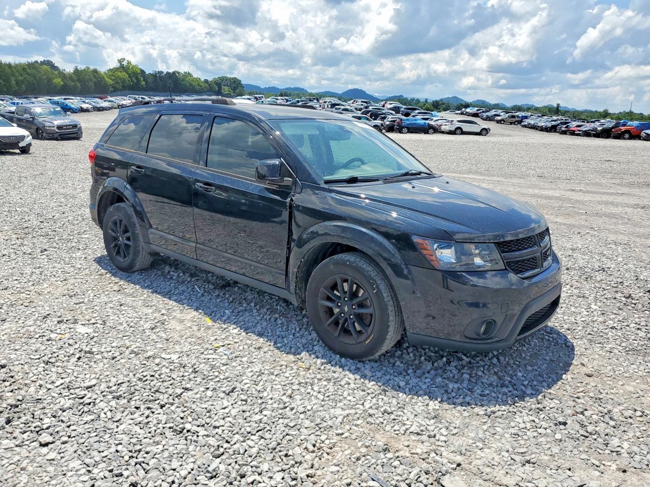 2019 Dodge Journey Se Black vin: 3C4PDCBB0KT799061