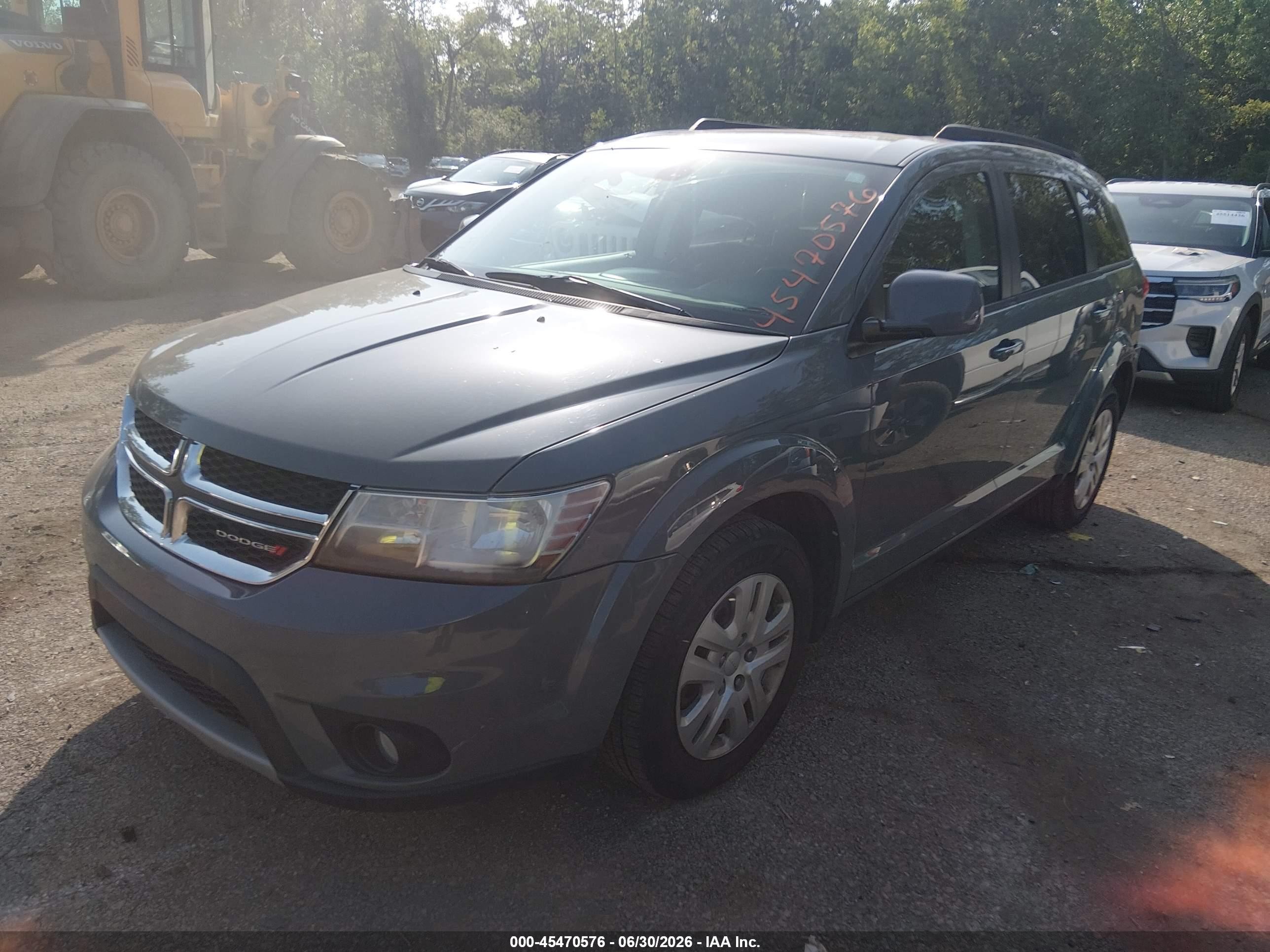 2019 Dodge Journey Se Gray vin: 3C4PDCBB0KT834844