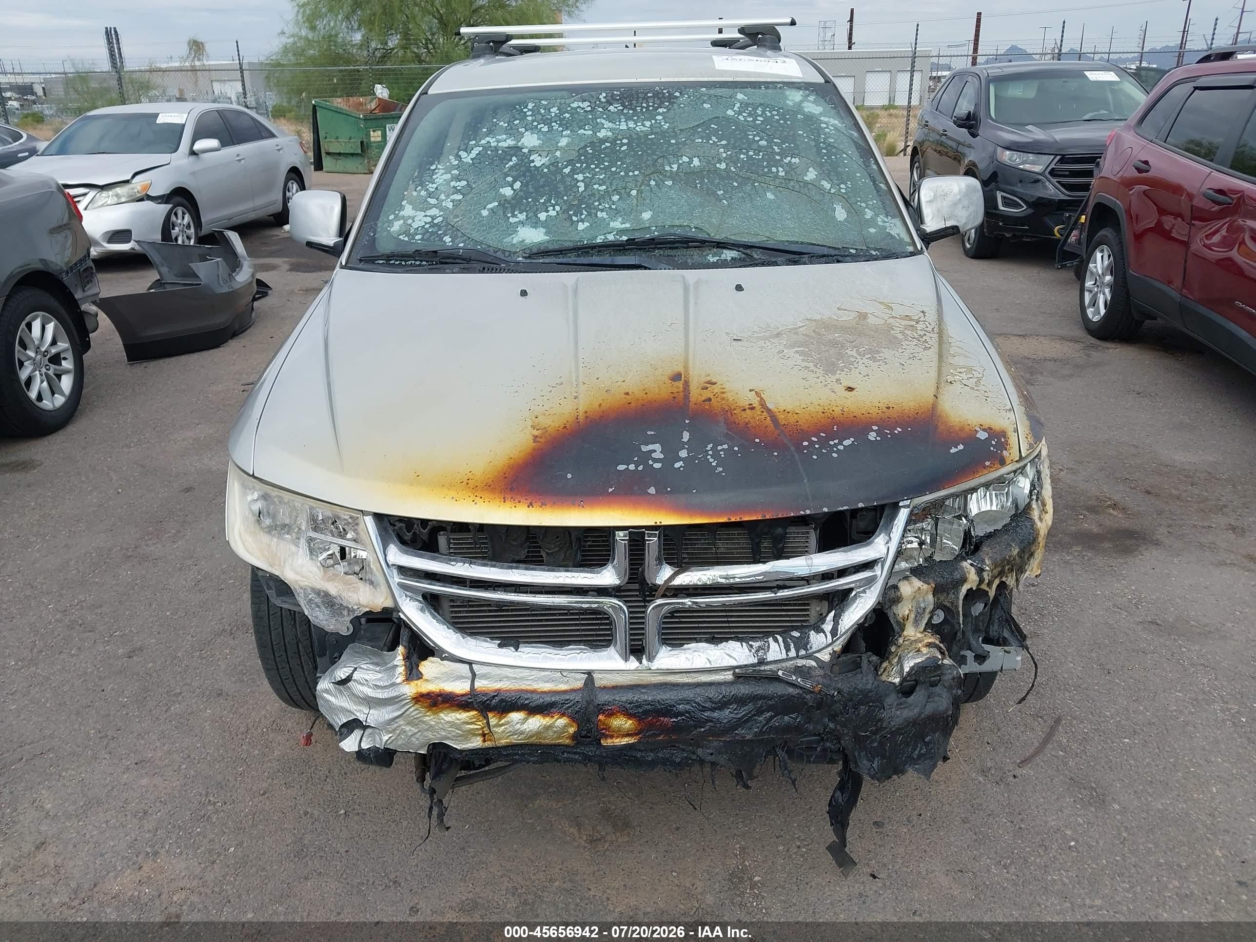 2013 Dodge Journey Sxt Silver vin: 3C4PDCBB1DT557060
